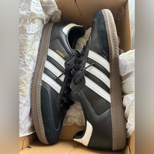 adidas Samba Black and White Men's Shoes